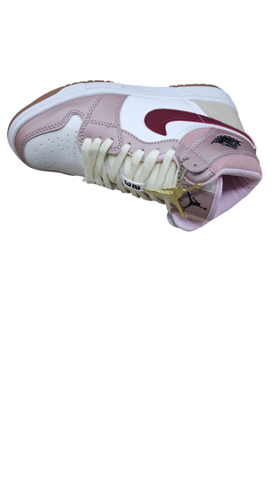 Tenis Jordan Retro 1 Palo De Rosa Calidad AAA