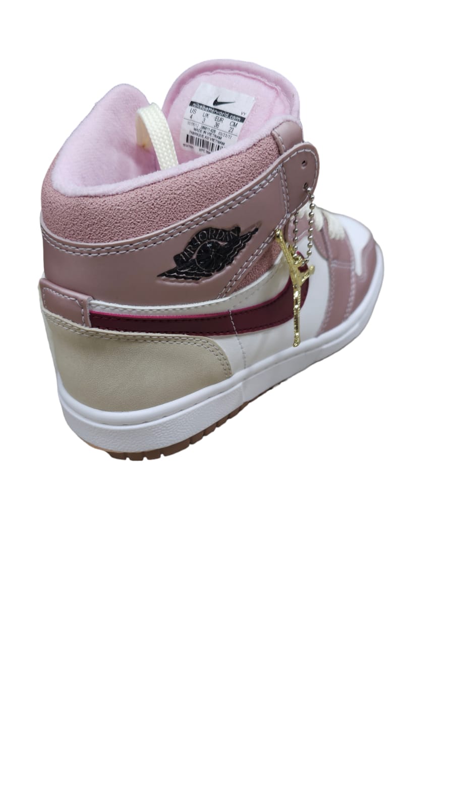 Tenis Jordan Retro 1 Palo De Rosa Calidad AAA