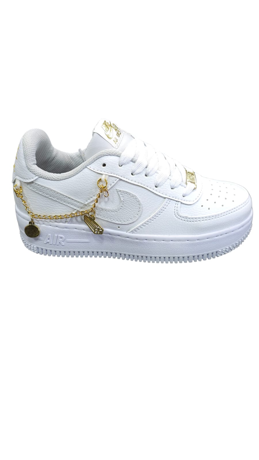Tenis Nike Af1 Calidad AA Nacionales Con Cadena De Lujo