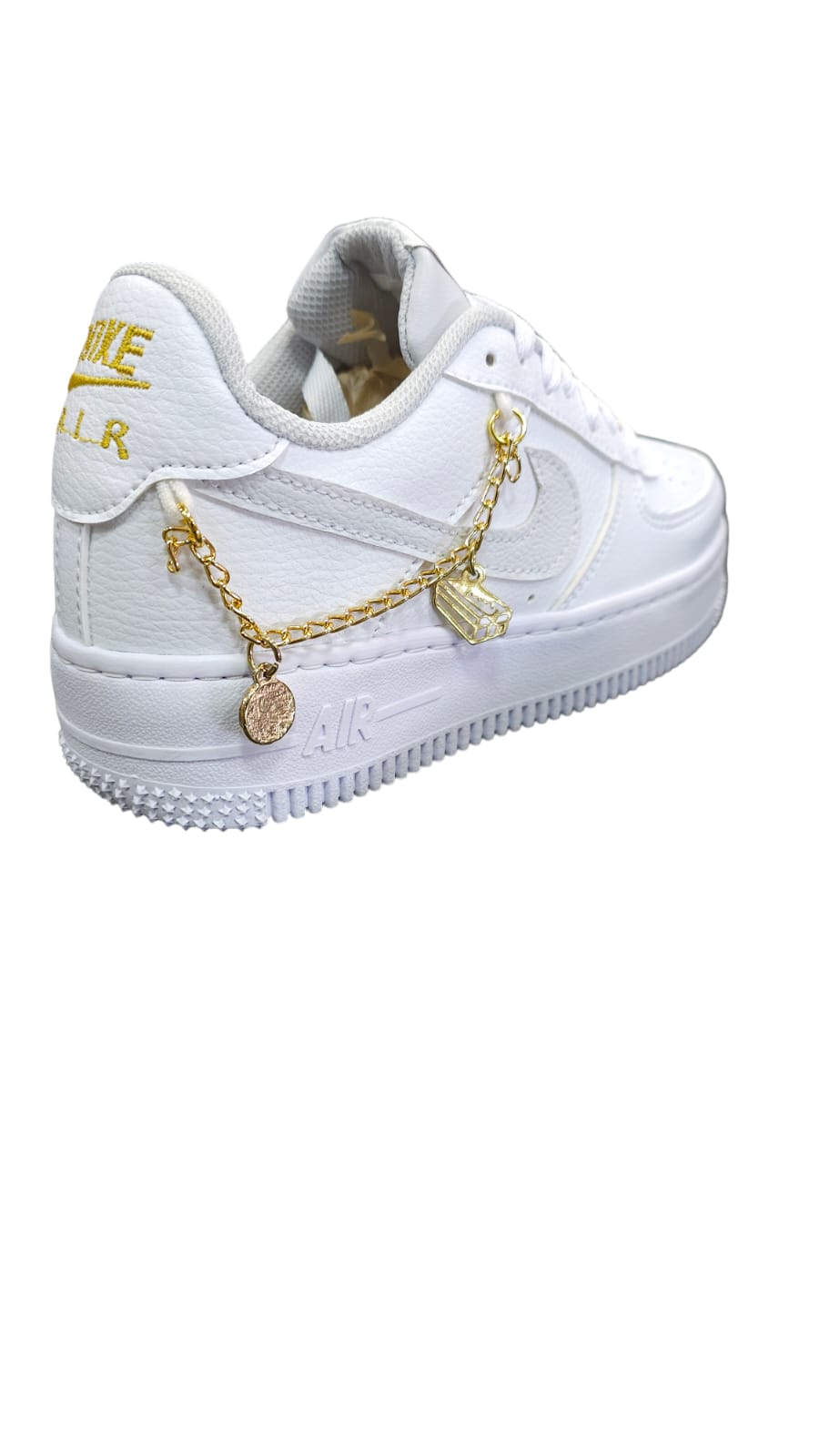 Tenis Nike Af1 Calidad AA Nacionales Con Cadena De Lujo