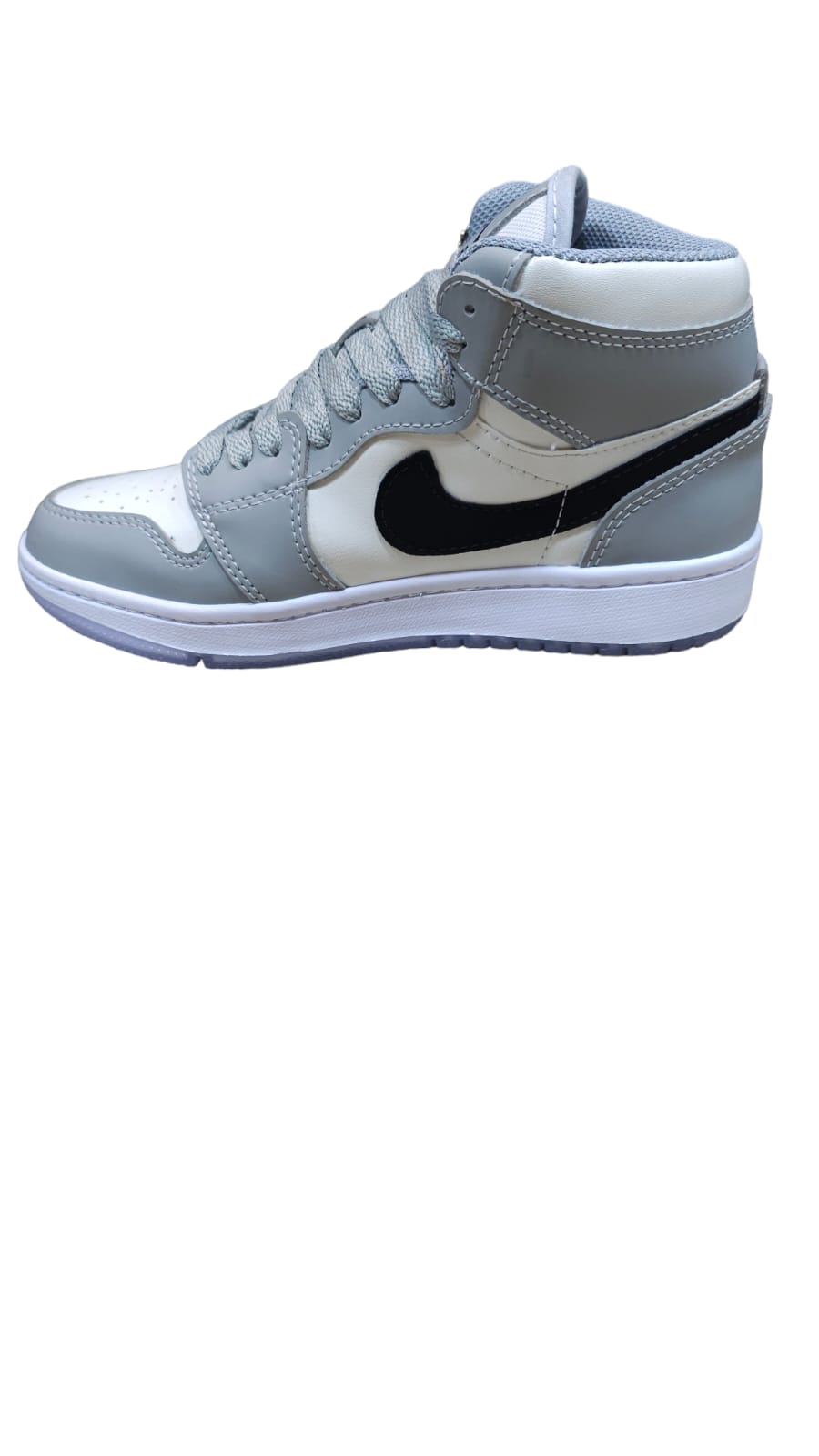 Tenis Jordan Retro 1 Gris Calidad AAA