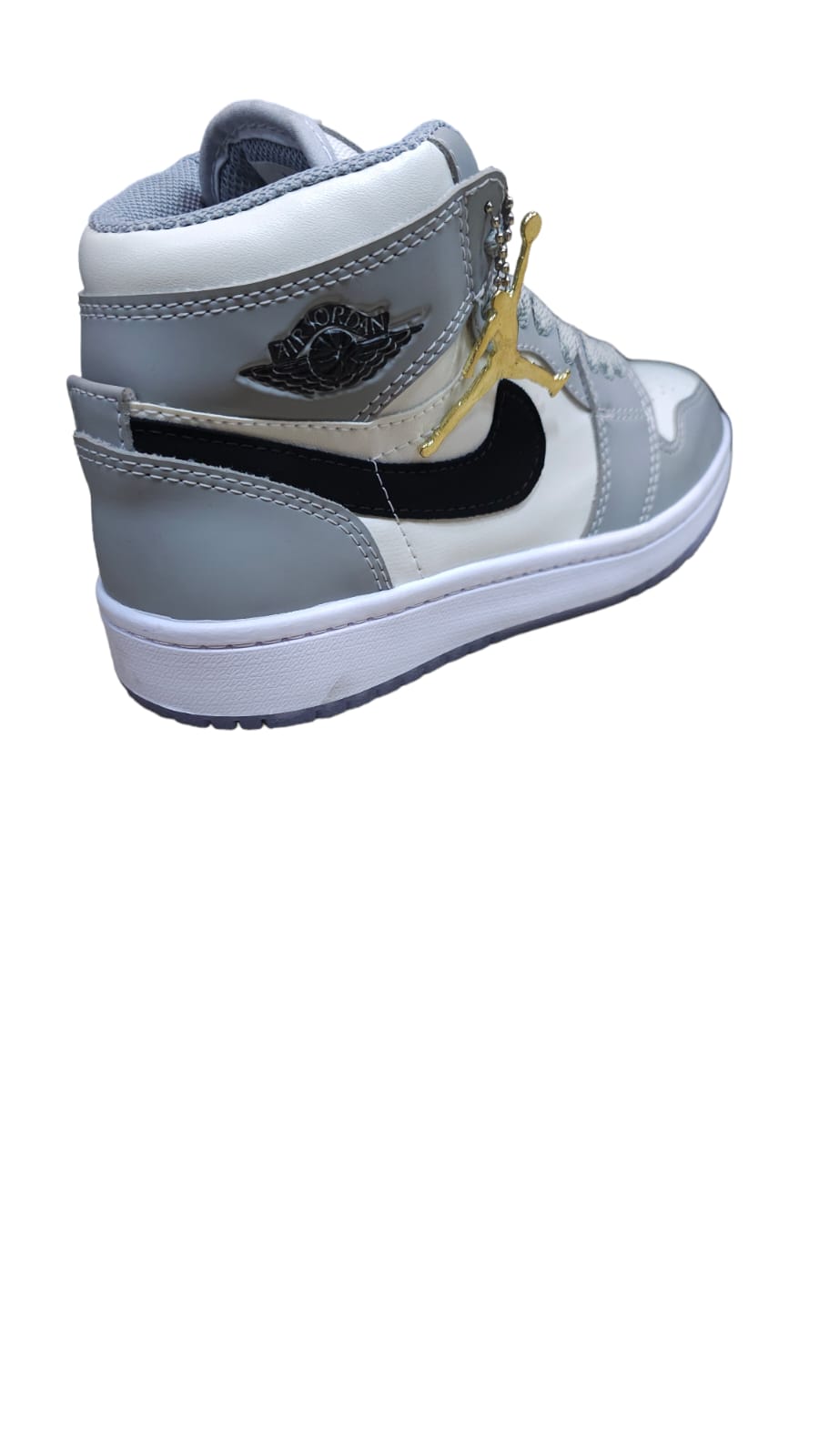 Tenis Jordan Retro 1 Gris Calidad AAA