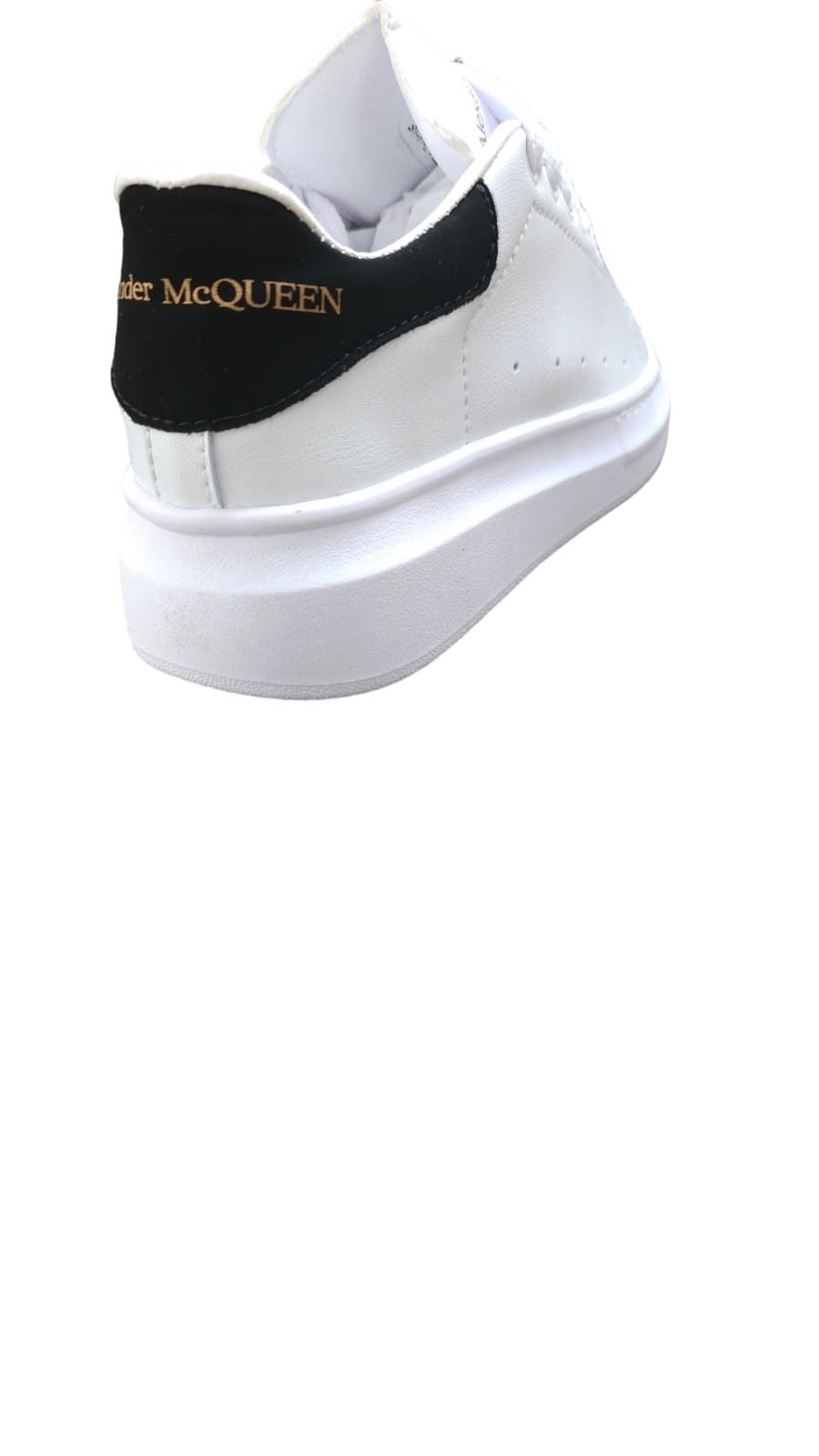 Tenis Alexander McQueen R-eplica 2-A Blanco Negro