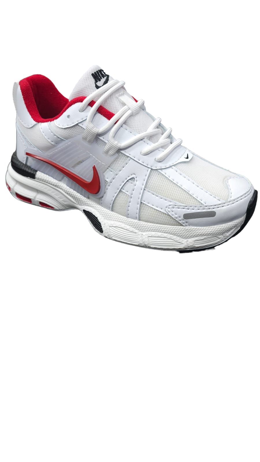 Tenis Nike 393 Nueva Edición Blanco Rojo