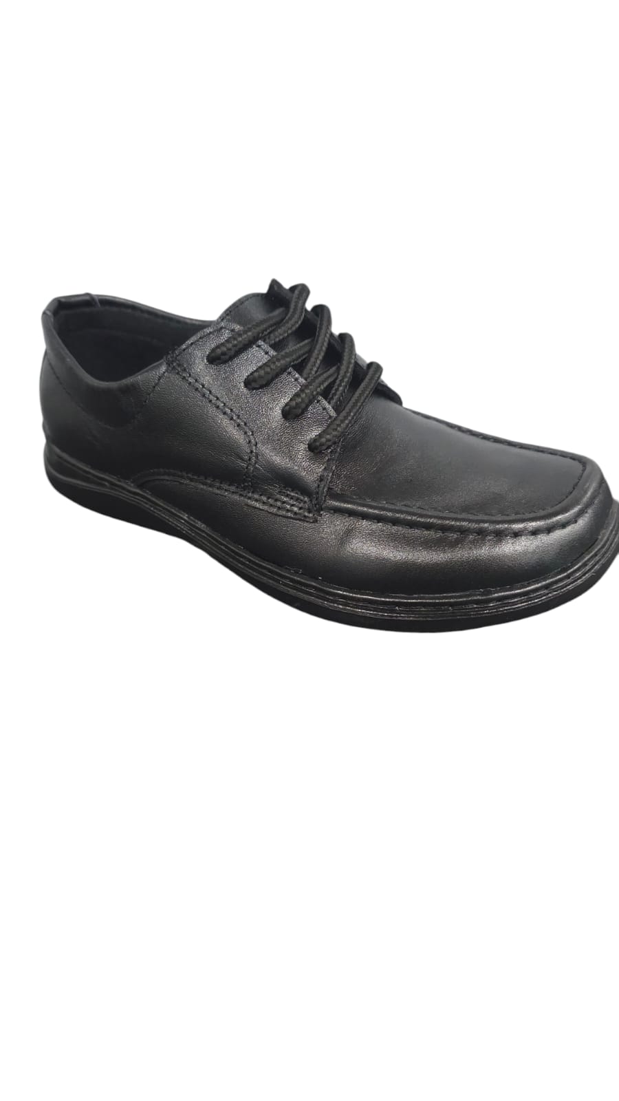 Zapatos Colegiales Negro en Cuero