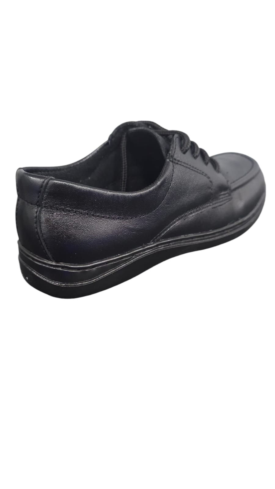 Zapatos Colegiales Negro en Cuero