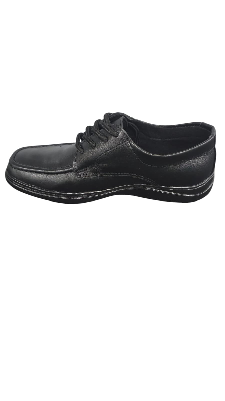 Zapatos Colegiales Negro en Cuero