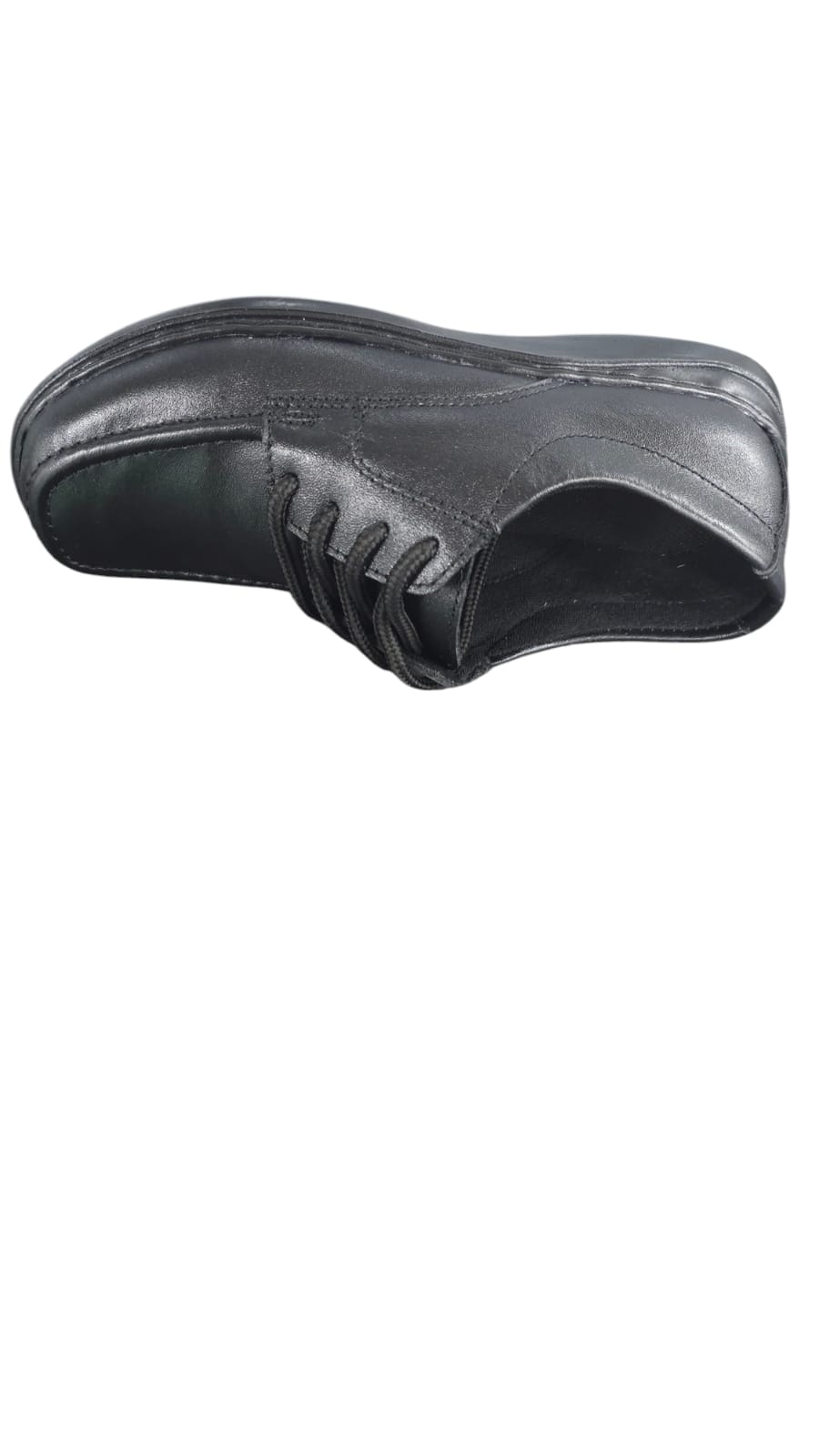 Zapatos Colegiales Negro en Cuero