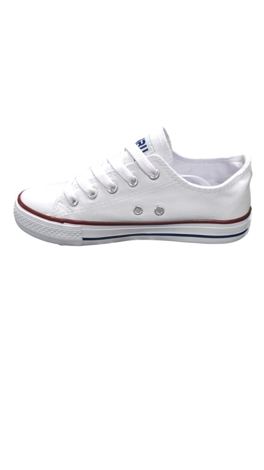 Tenis En Lona Importados White