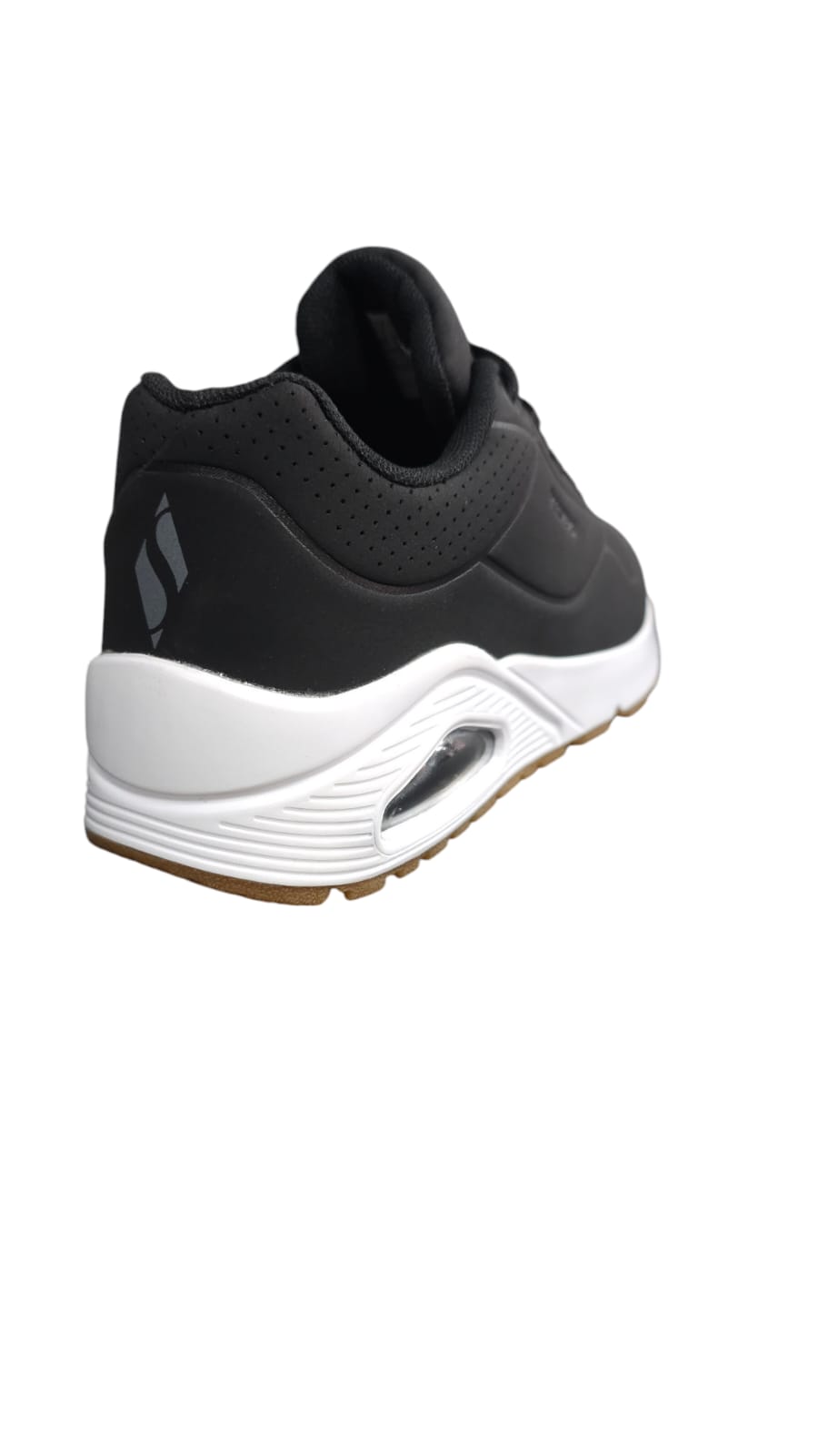 Tenis Skeachers Lifestyle Importados Replica AAA Black White