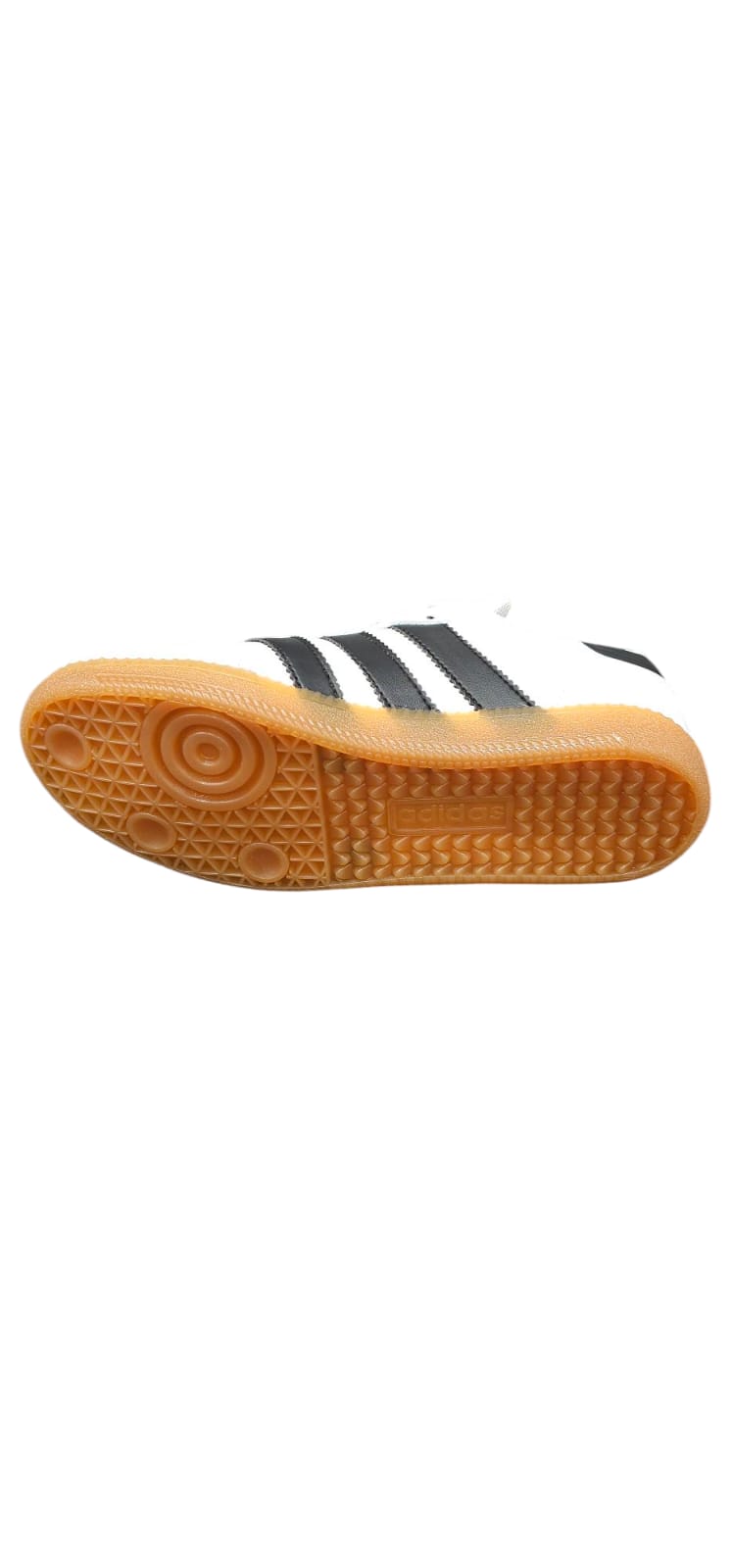 Tenis Adidas Samba White Black Suela Plana Replica AA
