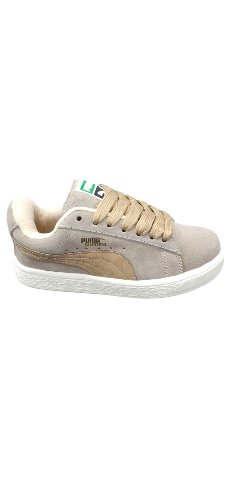 Tenis Puma XL R-eplica AA Nueva Colección Colors BEIGE Cuero