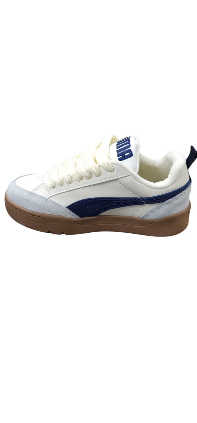 Tenis Puma Park Lifestyle Nueva Edicion Replica AA Beige Blue