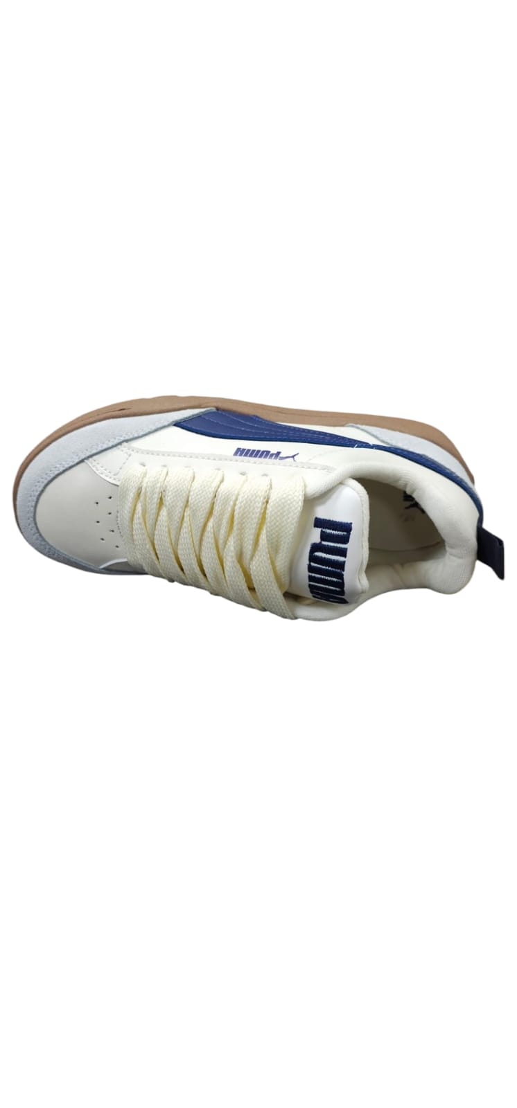 Tenis Puma Park Lifestyle Nueva Edicion Replica AA Beige Blue