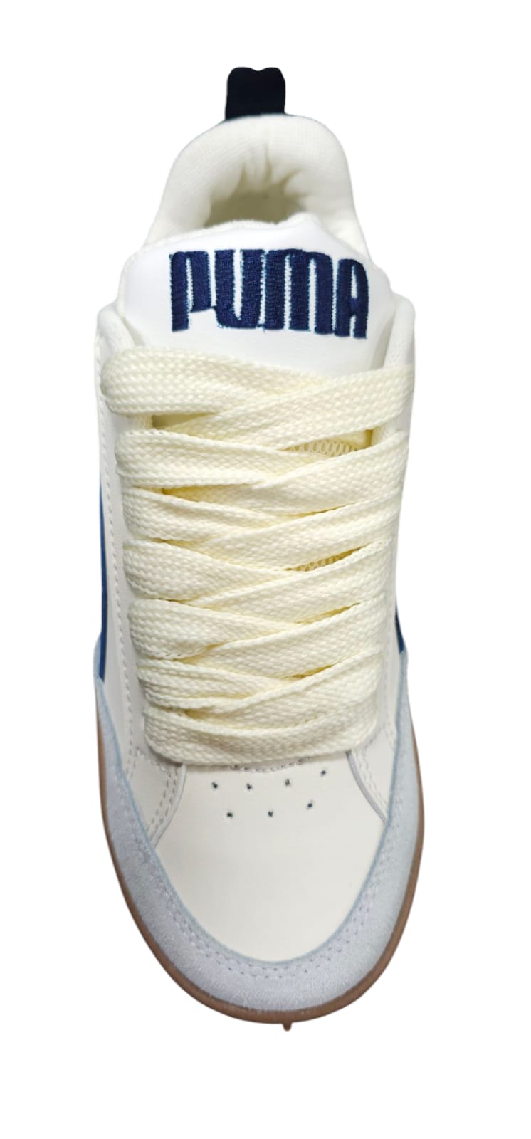 Tenis Puma Park Lifestyle Nueva Edicion Replica AA Beige Blue