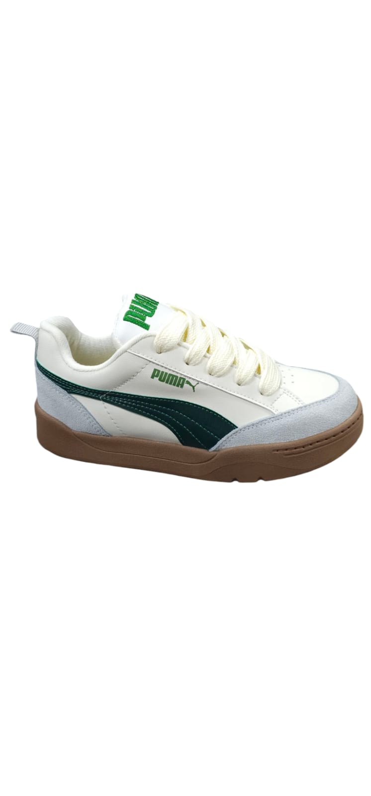 Tenis Puma Park Lifestyle Nueva Edicion Replica AA Beige Green