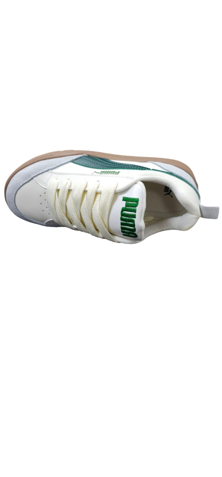 Tenis Puma Park Lifestyle Nueva Edicion Replica AA Beige Green