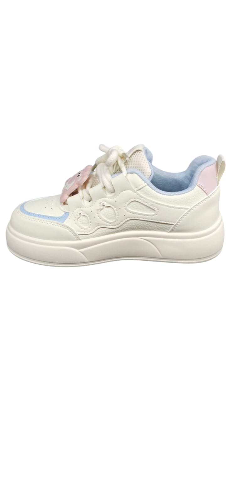 Tenis Importados Suela Plana Moda 2025 New Colección Osito Rosado