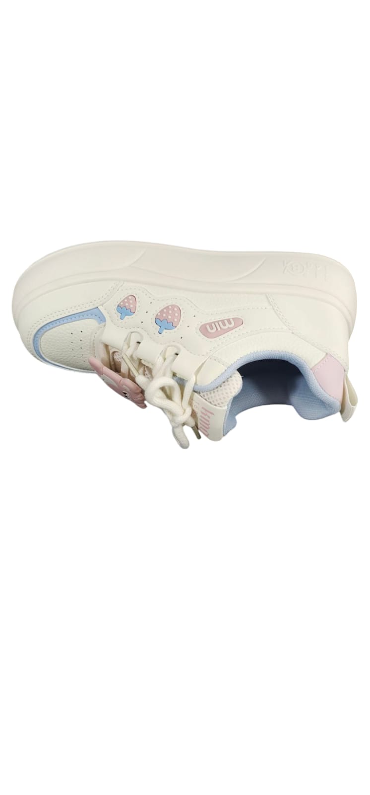 Tenis Importados Suela Plana Moda 2025 New Colección Osito Rosado