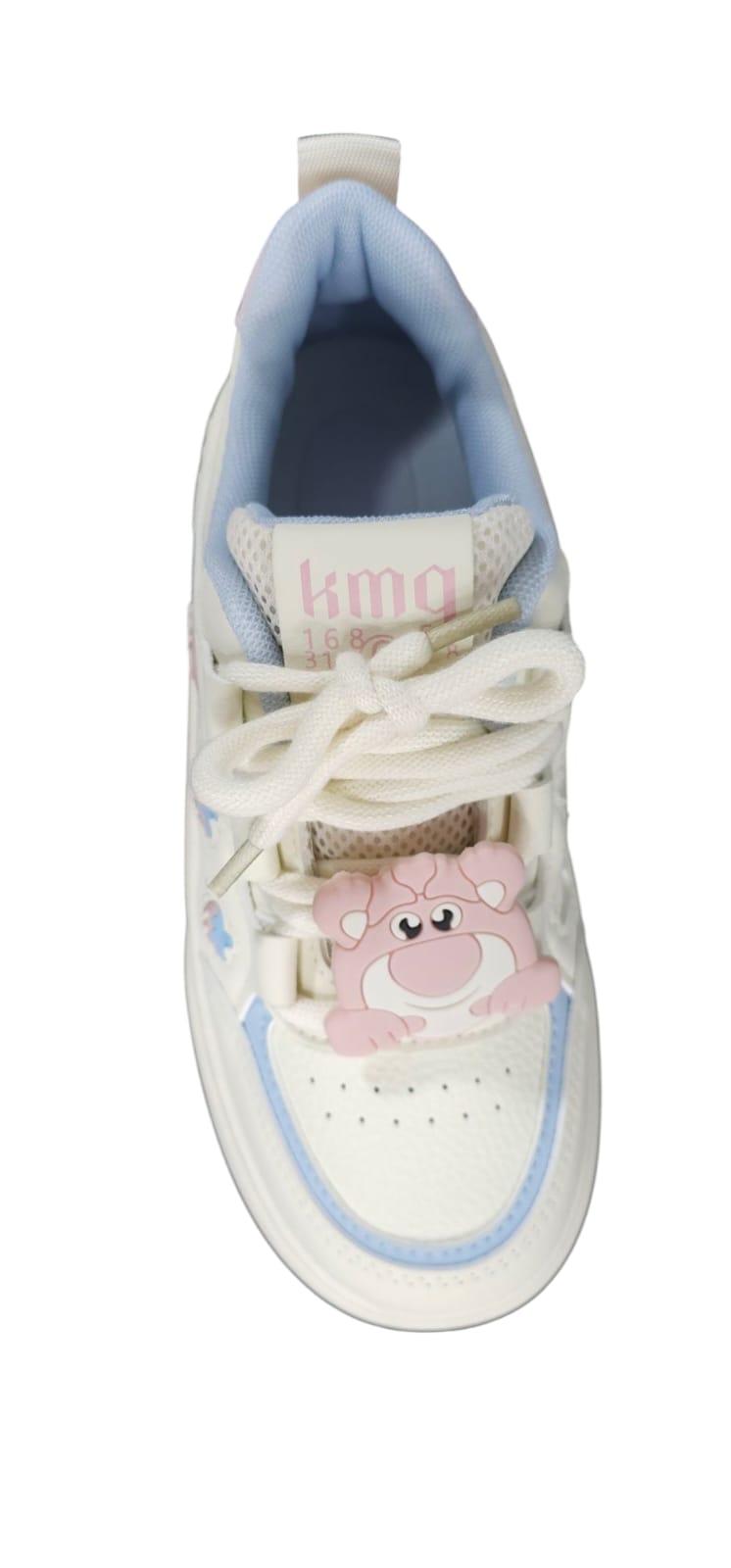 Tenis Importados Suela Plana Moda 2025 New Colección Osito Rosado