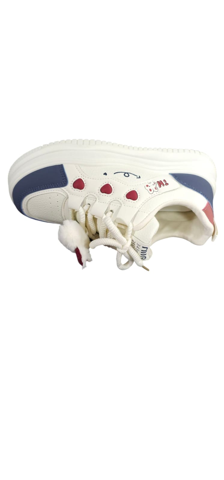 Tenis Importados Suela Plana Moda 2025 New Colección Conejo Blue
