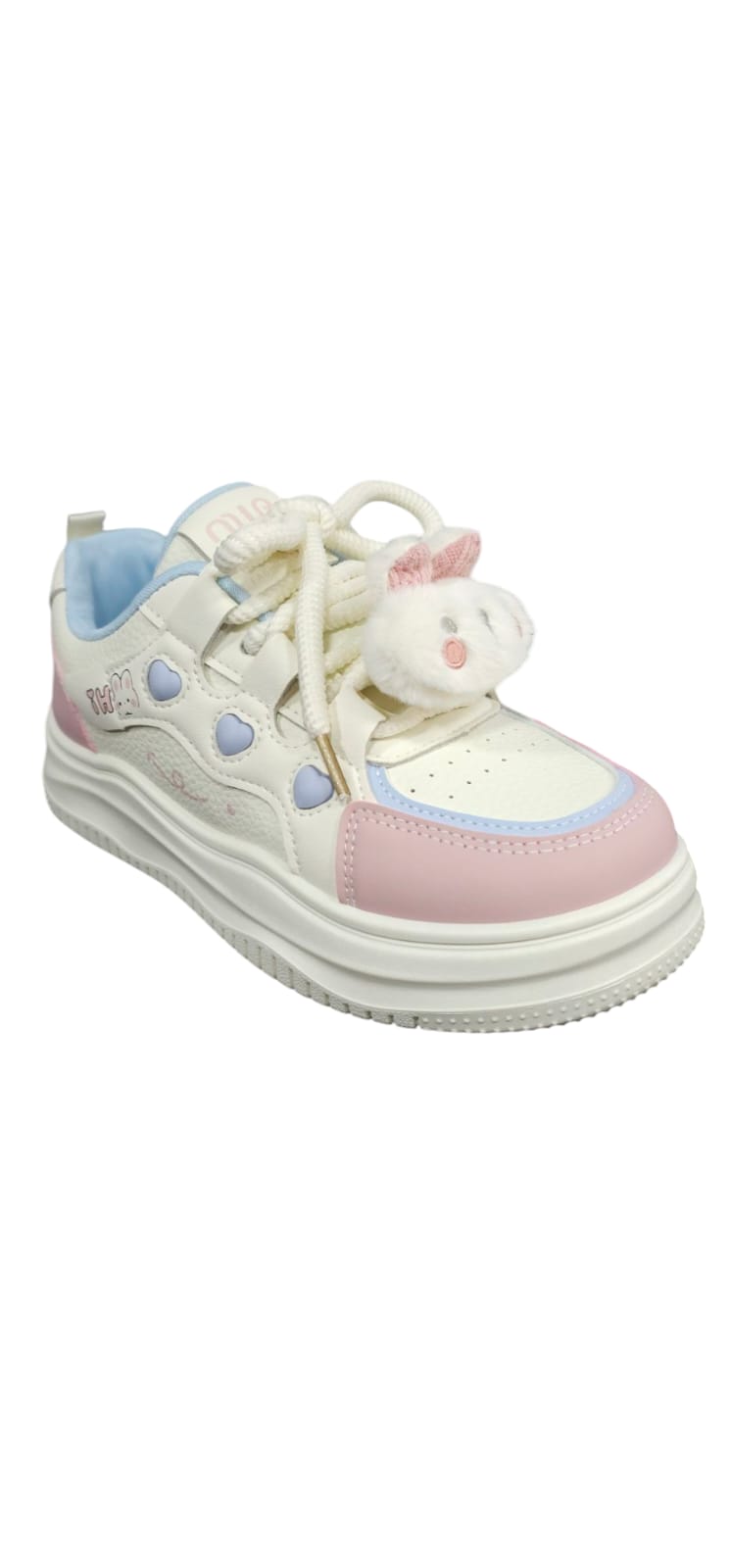 Tenis Importados Suela Plana Moda 2025 New Colección Conejo Pink