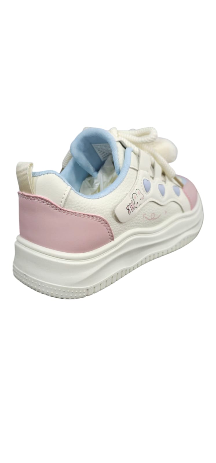 Tenis Importados Suela Plana Moda 2025 New Colección Conejo Pink