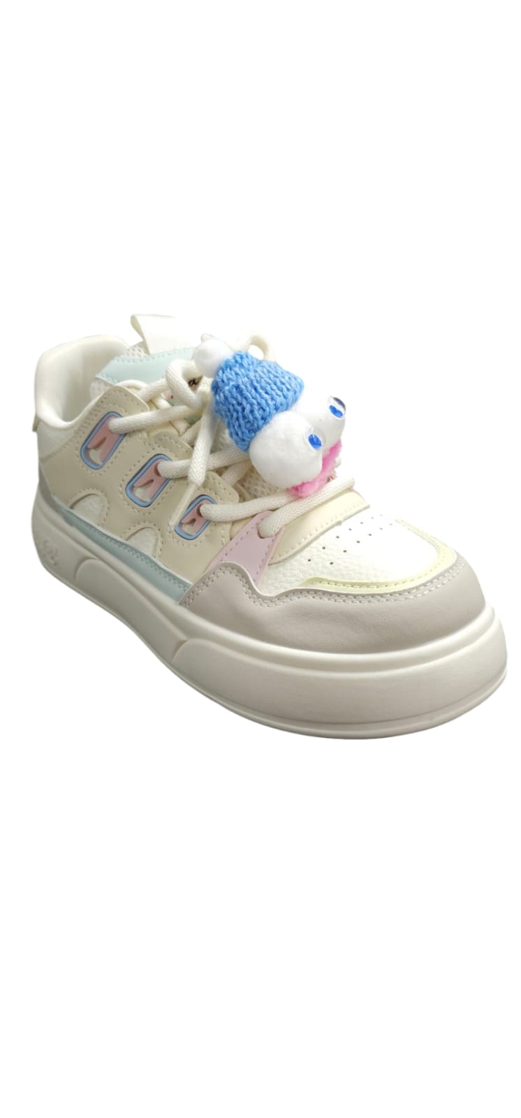 Tenis Importados Suela Plana Moda 2025 New Colección Muñeco Yellow