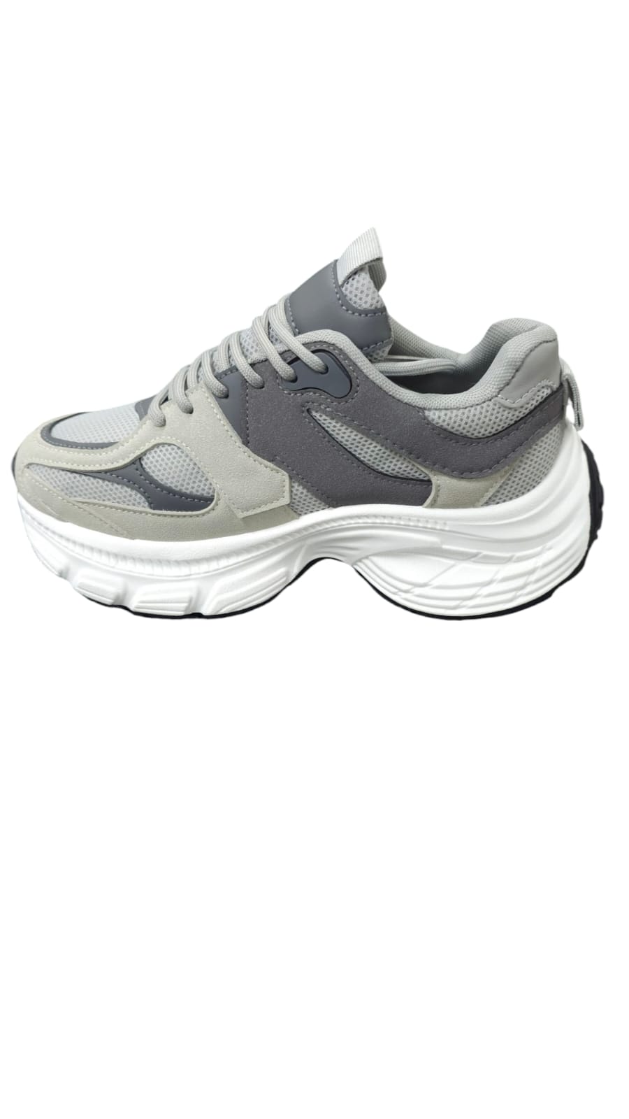 Plataforma Importadas Suela Alta Moda 2025 New Colección Grey