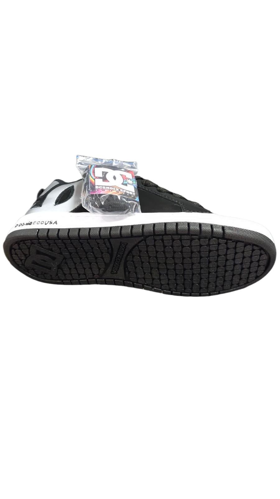 Tenis DC Shoes Court Graffic Replica AA Colors Black ReflectIVO