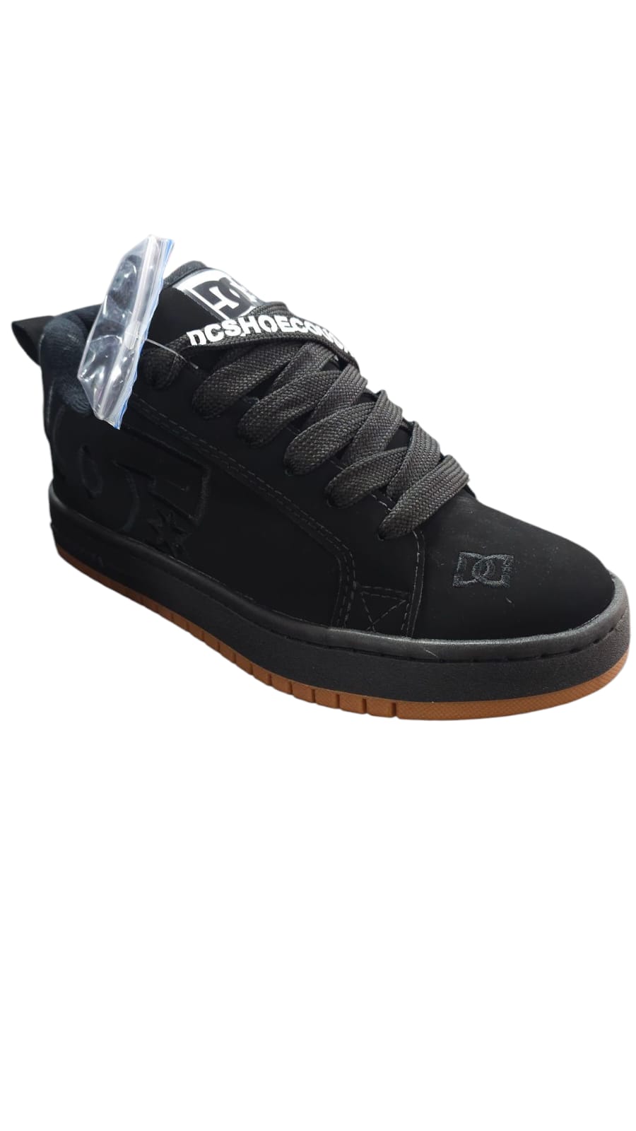Tenis DC Shoes Court Graffic Replica AA Colors Black Crepe
