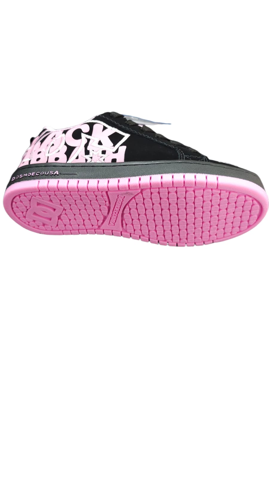 Tenis DC Shoes Court Graffic Replica AA Colors Black Pink