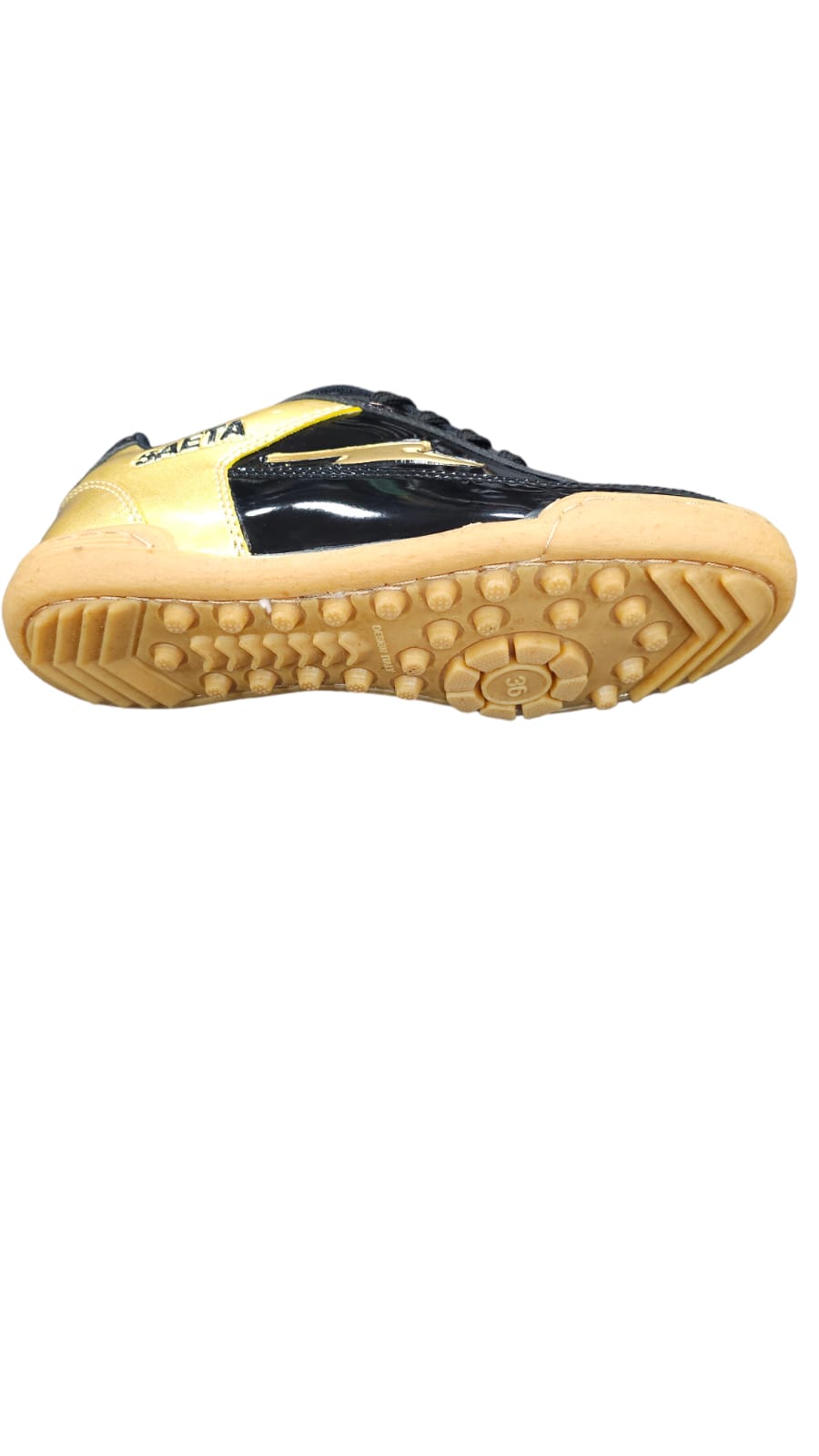 Tenis Futsal Torretin SAETA Replica AA Black Dorado