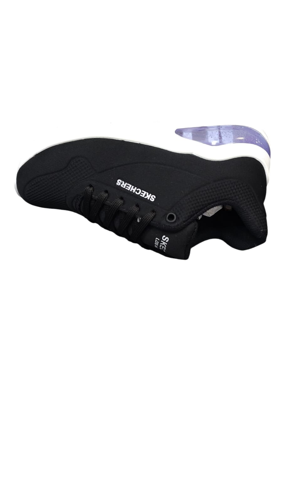 Tenis Skechers Black White Lifestyle AA Black White