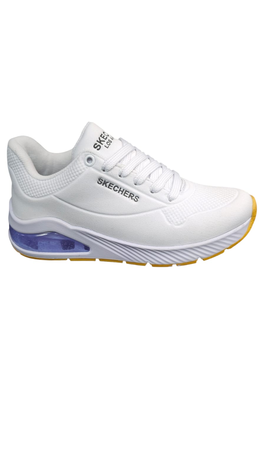 Tenis Skechers Black White Lifestyle AA White