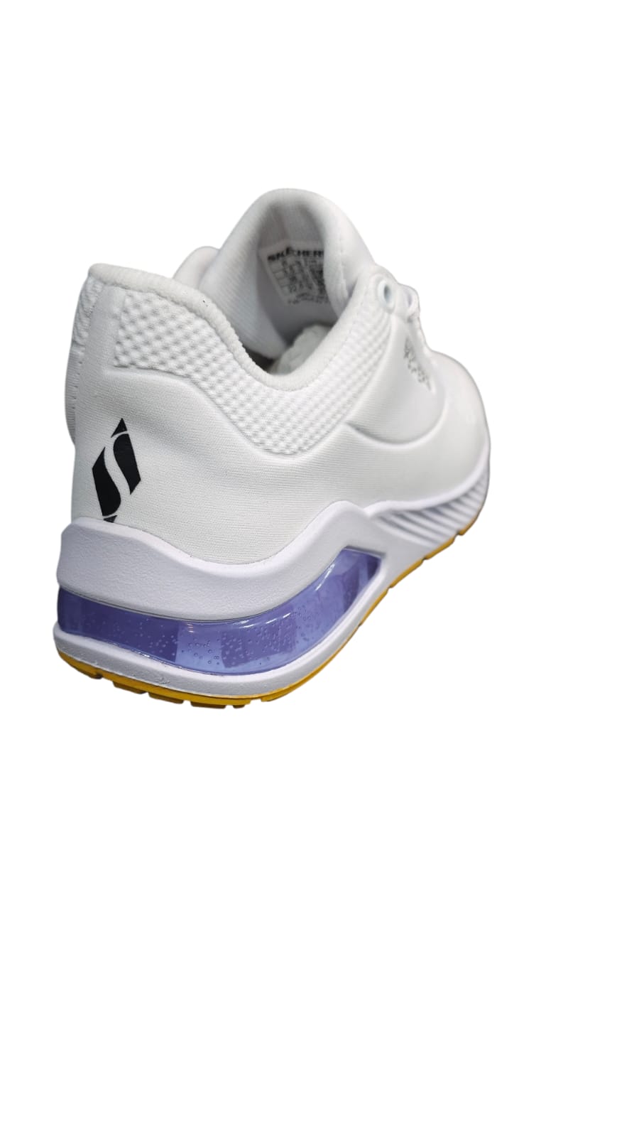 Tenis Skechers Black White Lifestyle AA White