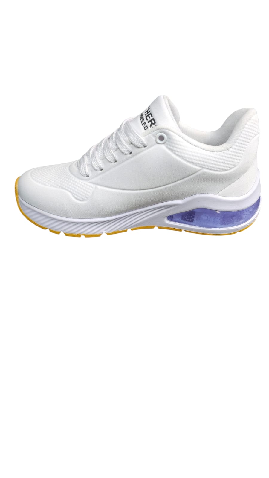 Tenis Skechers Black White Lifestyle AA White