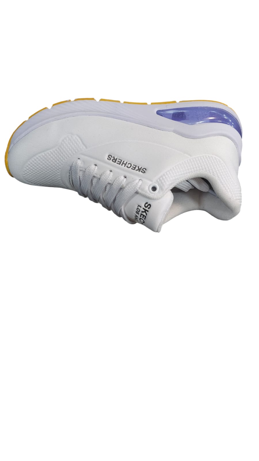 Tenis Skechers Black White Lifestyle AA White