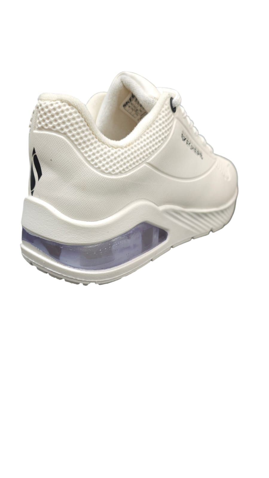 Tenis Skechers Black White Lifestyle AA Beige