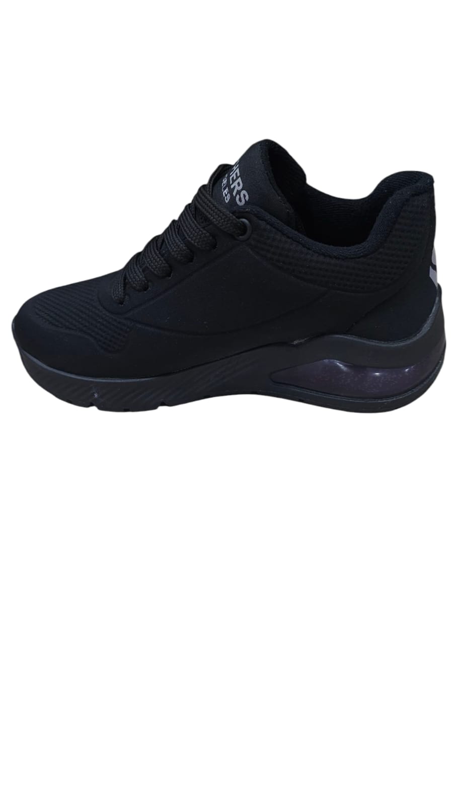 Tenis Skechers Black White Lifestyle AA Black