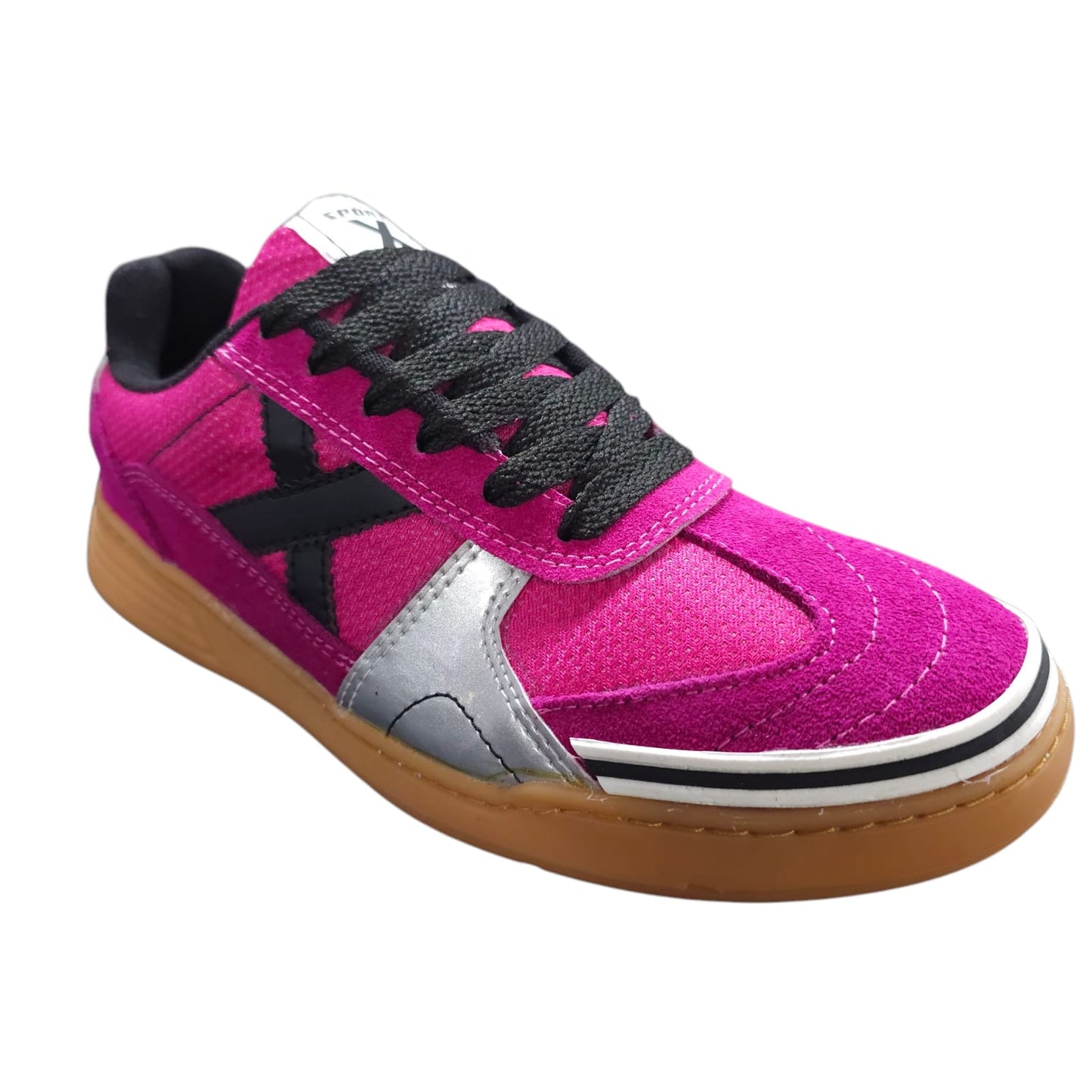 Tenis Torretin Futsal sintética Cosidos Suela En Caucho Munic Fucsia