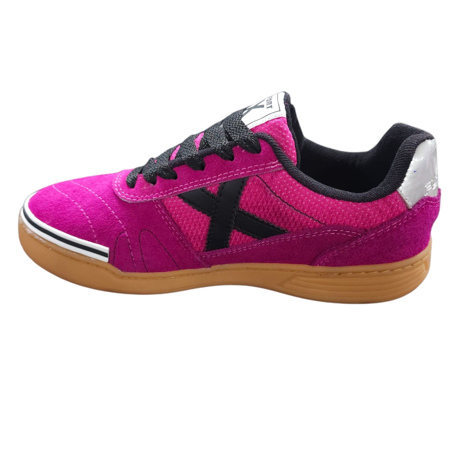 Tenis Torretin Futsal sintética Cosidos Suela En Caucho Munic Fucsia