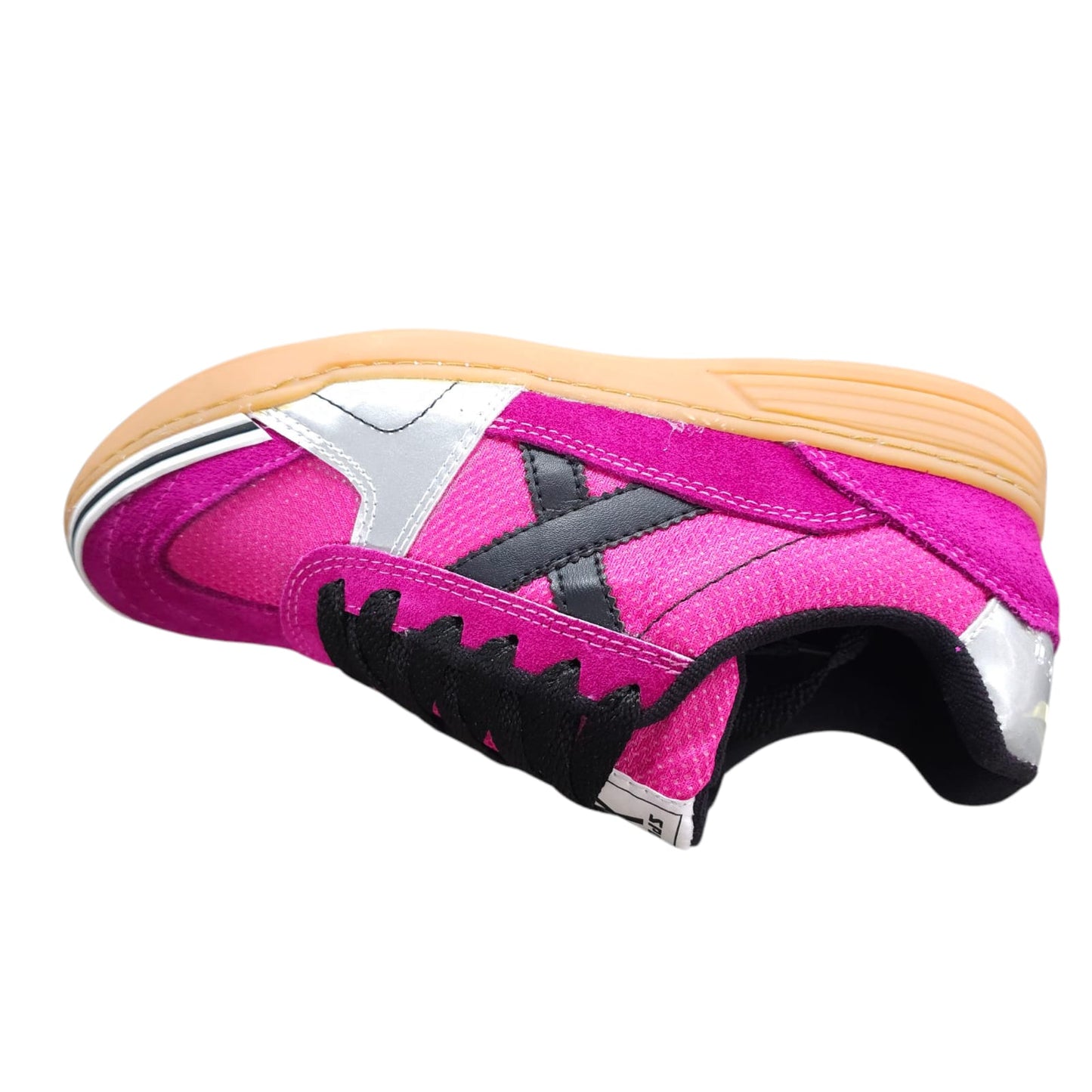 Tenis Torretin Futsal sintética Cosidos Suela En Caucho Munic Fucsia