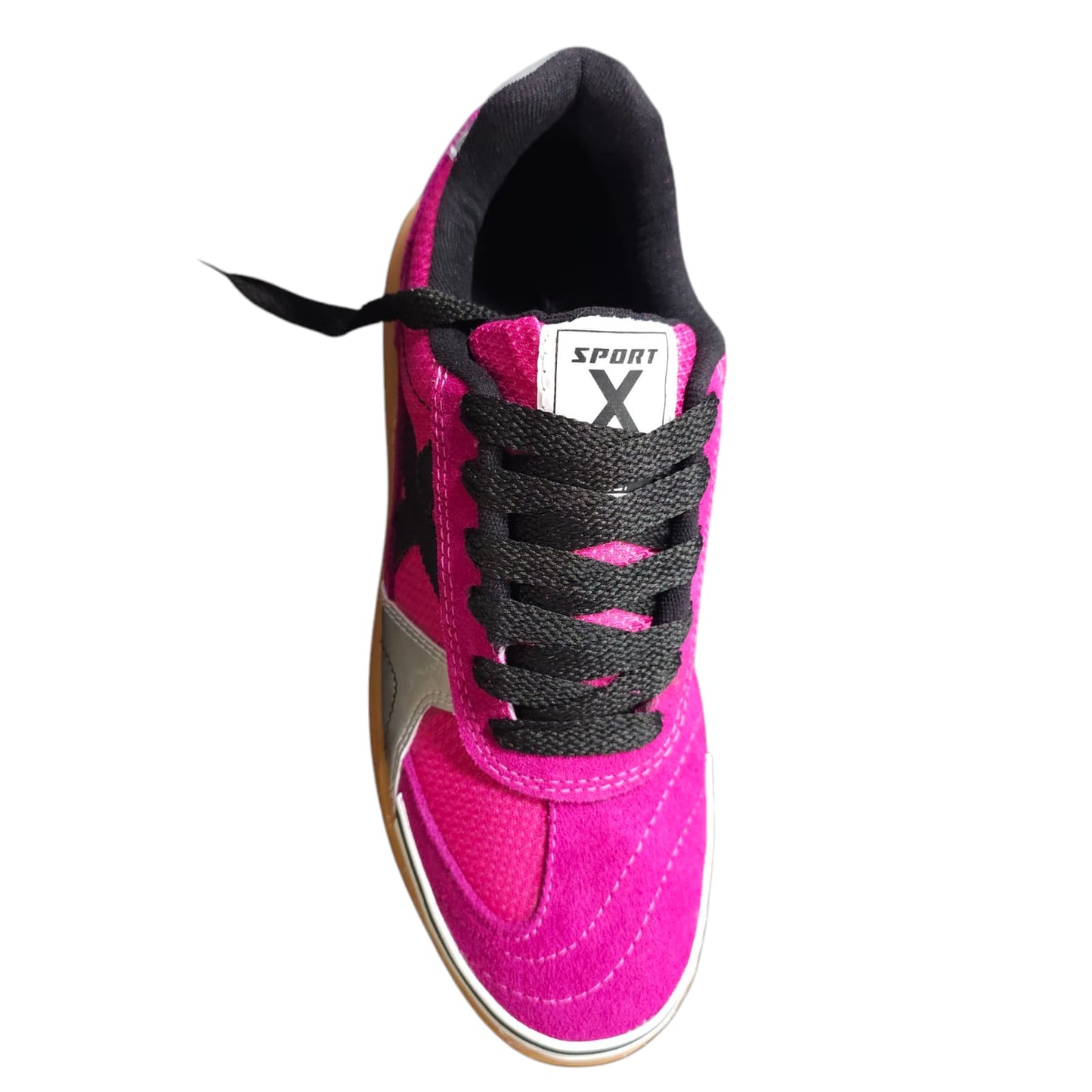 Tenis Torretin Futsal sintética Cosidos Suela En Caucho Munic Fucsia