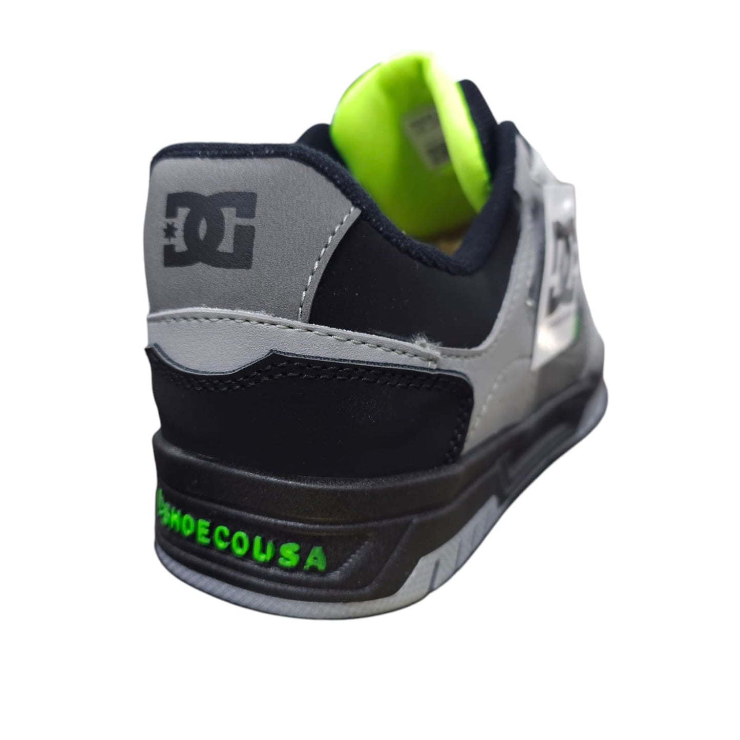 Tenis DC Shoes Pureskateshoe Replica AA New Edición Gris Verde