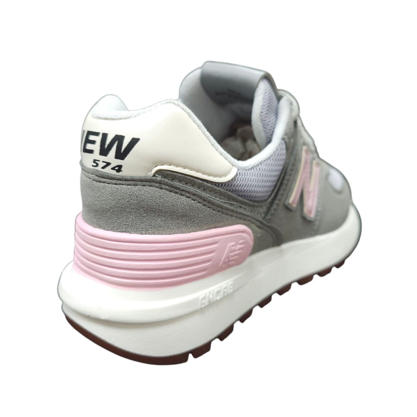 Tenis New Balance Replica AA Suela Alta New Colección Gris Rosa