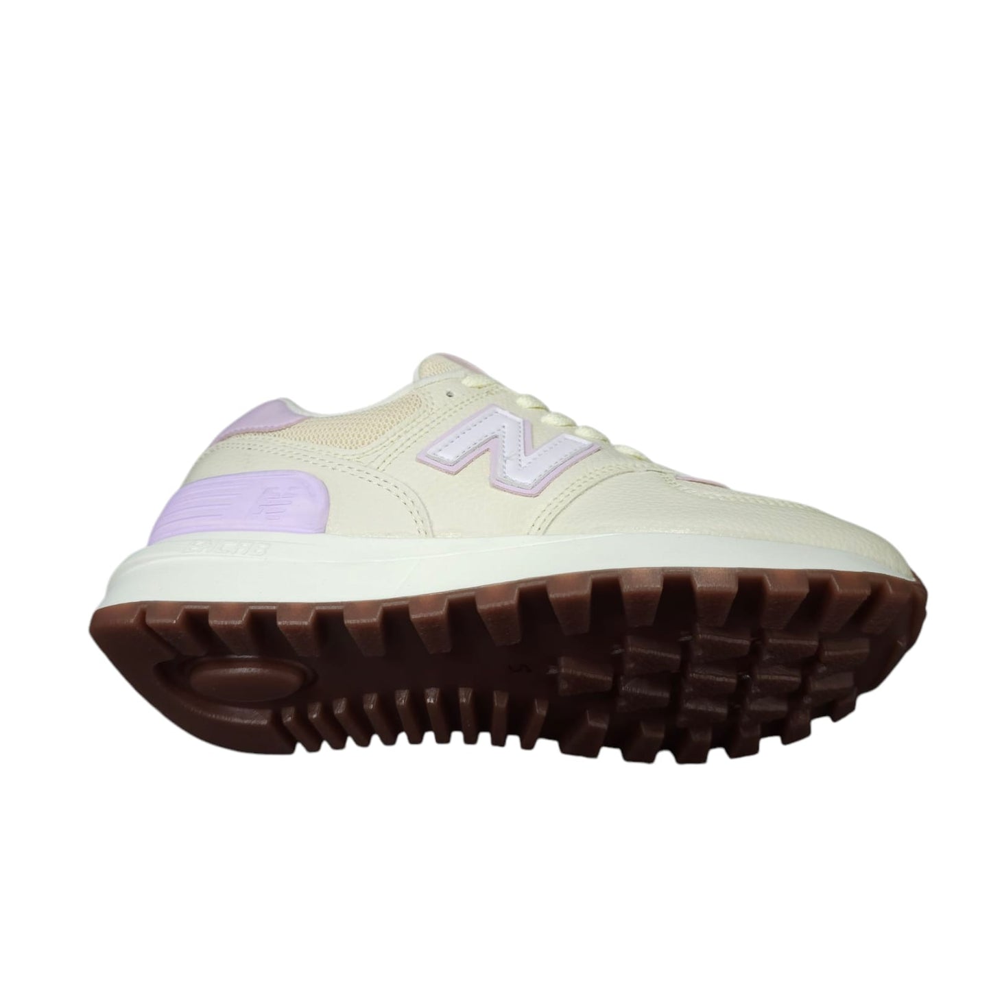 Tenis New Balance Replica AA Suela Alta New Colección Beige Lila