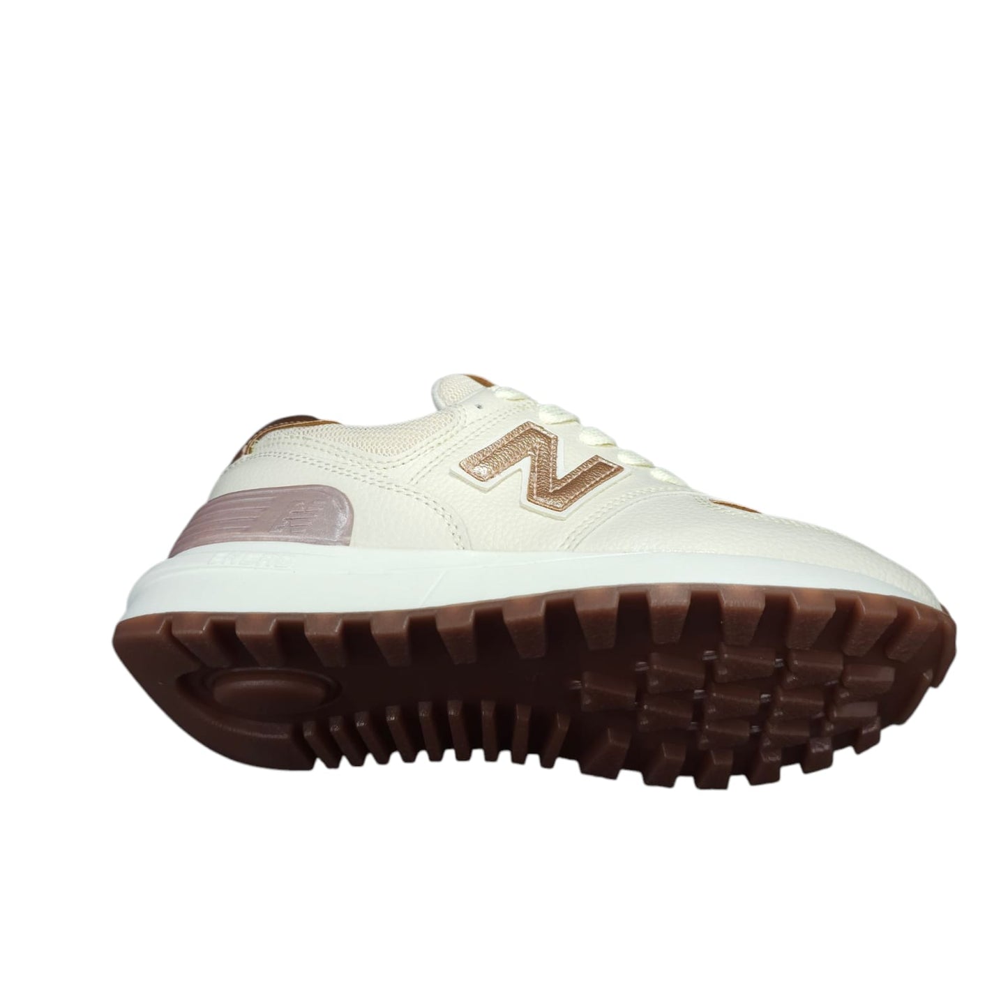 Tenis New Balance Replica AA Suela Alta New Colección Beige Dorado
