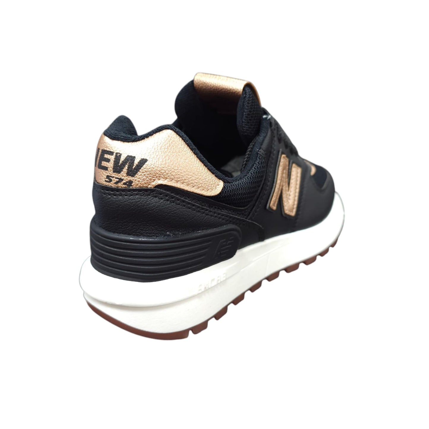 Tenis New Balance Replica AA Suela Alta New Colección Negro Dorado