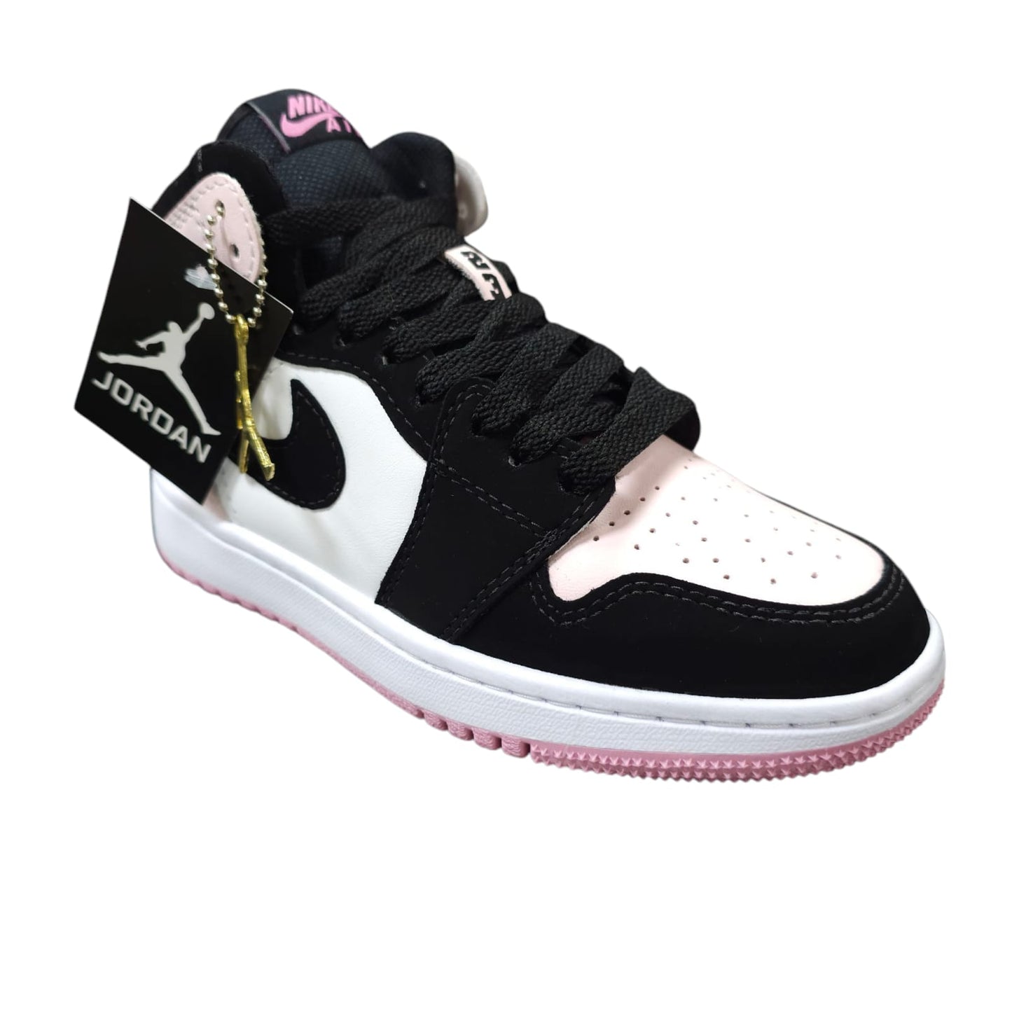 Tenis Nike Jordán Retro 1 Replica AAA Black Pink Coleccion